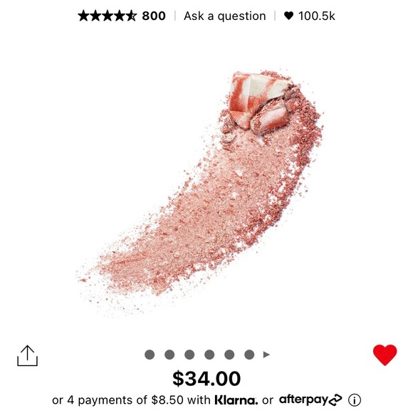 *Brand New*No Box* Bobbi Brown MINI Hifhlighting powder in “Pink Glow” - Picture 8 of 9